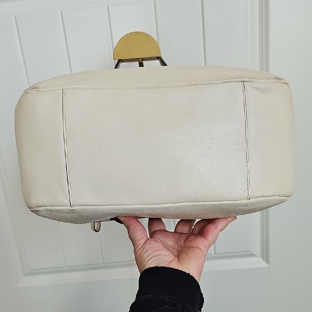 Coach 2013 Muticolor Part Op Ast Satin and Leather Carrie Tote - Picture 10 of 14